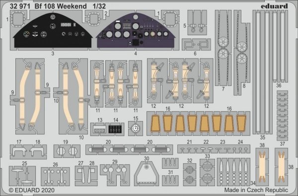 Eduard 32971 A-26B Bf 108 Weekend 1/32 for Eduard