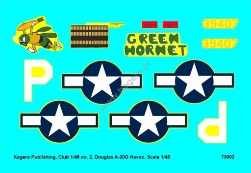 Kagero 73002 Douglas A-20G Havoc (DB-7) EN/PL
