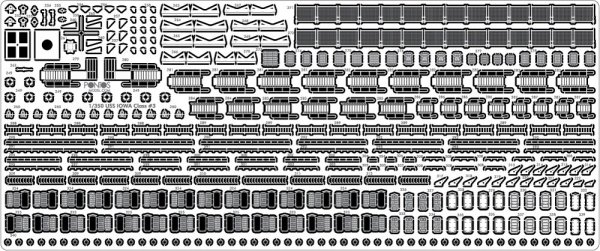 Pontos 35007F1 USS BB-61 Iowa 1984 Detail Up Set (1:350)