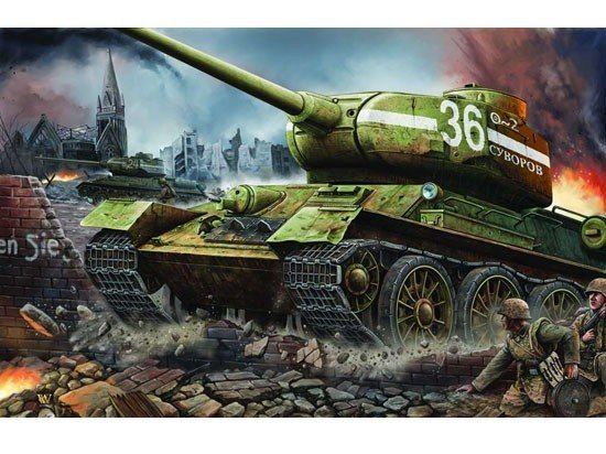 Trumpeter 00902 T-34/85 Model 1944 &quot;Factory No.183&quot; 1/16