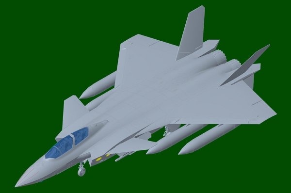 Trumpeter 05864 Chinese J-20S Mighty Dragon 1/48