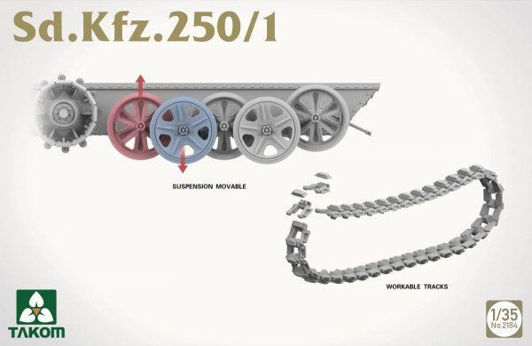 Takom 2184 Sd.Kfz.250/1 1/35