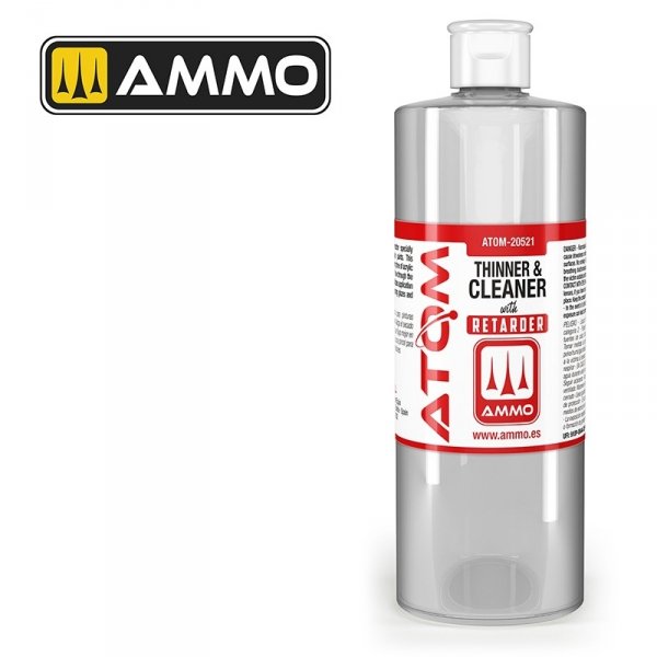 AMMO by Mig Jimenez 20521 ATOM Thinner and Cleaner with Retarder 400ml