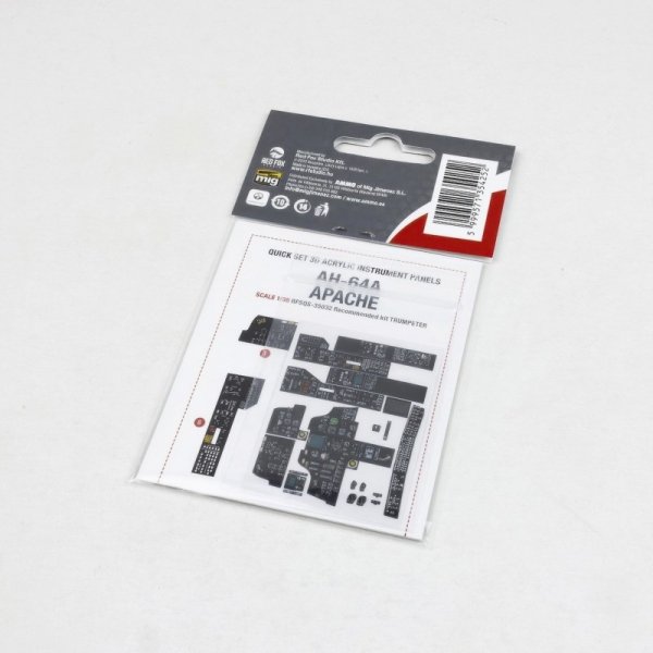 Red Fox Studio QS-35032 AH-64A Apache for Trumpeter kit 1/35