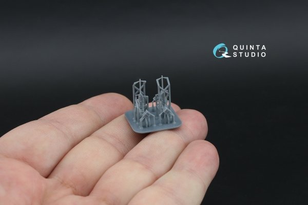 Quinta Studio QT72050 Browning .30 M2 AN (flexible) Machine Gun, 2 pcs (for all kits) 1/72