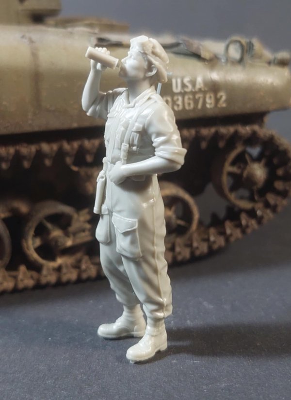 Panzer Art FI35-236 British tanker coverall at rest No2 1/35