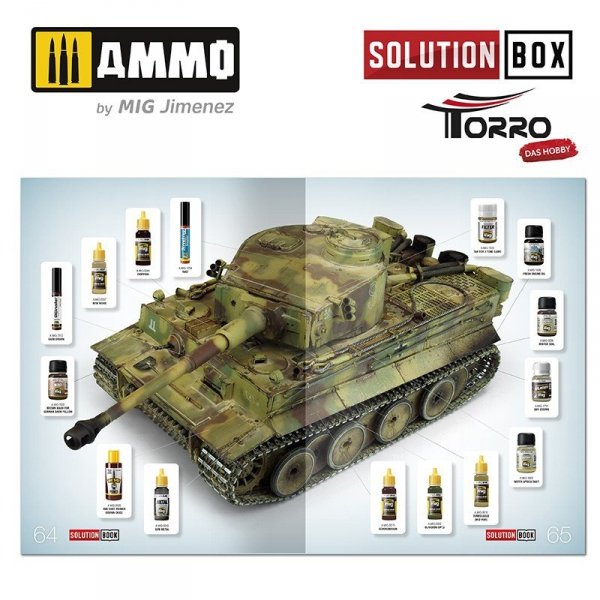 AMMO of Mig Jimenez 2414300000 SOLUTION BOX – WWII GERMAN TANKS