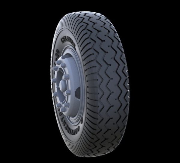 Panzer Art RE35-247 Road wheels for Bussing-Nag 4500 (late pattern) 1/35