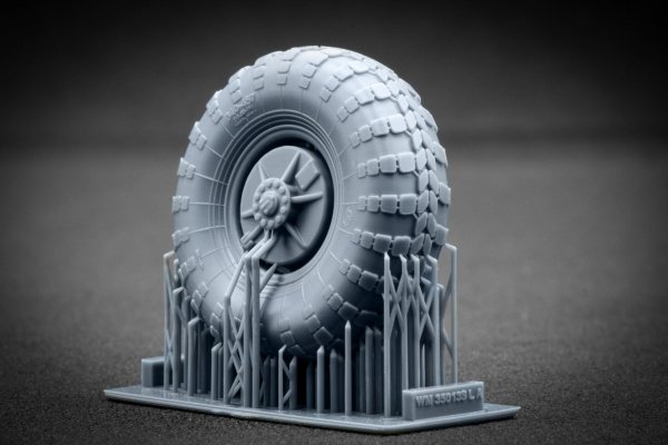 ScaleX WM 35013S BRDM 2 Sagged wheel set (for Trumpeter) 1/35