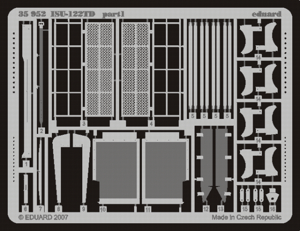 Eduard 35952 ISU-122TD 1/35 Dragon