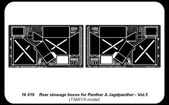 Aber 16019 Panther G - Vol.5 - Rear tool boxes (1:16)