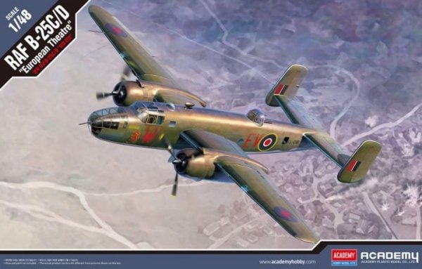 Academy 12339 RAF B-25C/D &quot;European Theatre&quot; 1/48