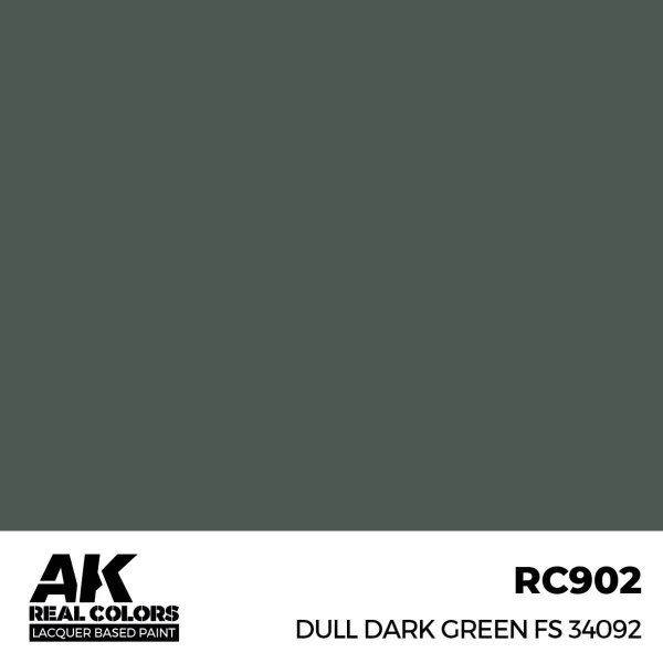 AK Interactive RC902 Dull Dark Green FS 34092 17 ml