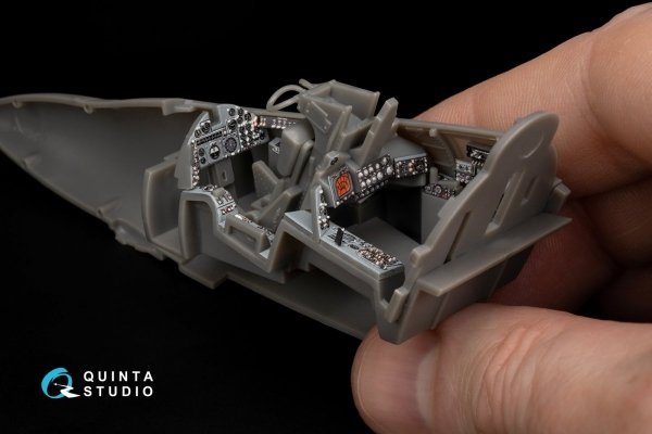 Quinta Studio QD48368 Buccaneer S.2 early 3D-Printed &amp; coloured Interior on decal paper (Airfix) 1/48