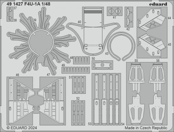 Eduard 491427 F4U-1A MAGIC FACTORY 1/48