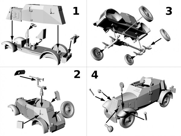 First To Fight PL006- Kfz. 13 (1:72)