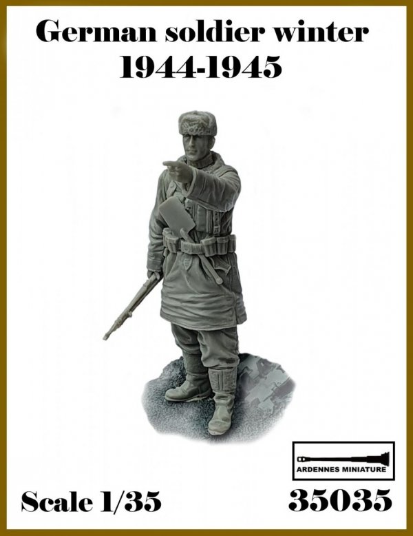 Ardennes Miniature 35035 GERMAN SOLDIER WINTER 1944-1945 1/35
