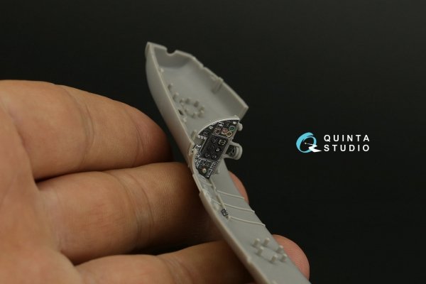 Quinta Studio QD48410 Hurricane family 3D-Printed &amp; coloured Interior on decal paper (Arma Hobby) 1/48