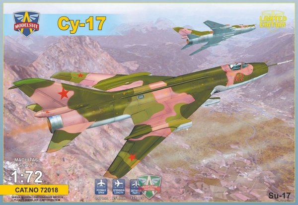 Modelsvit 72018 Sukhoi Su-17 Serial 1/72