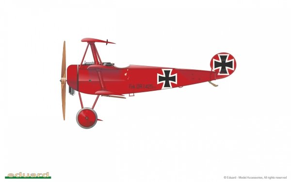 Eduard 7039 Fokker Dr. I 1/72