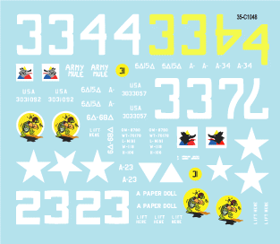 Star Decals 35-C1048 US M4A3E8 Easy Eight Sherman 1/35