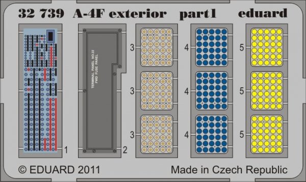 Eduard 32739 A-4F exterior 1/32 Trumpeter