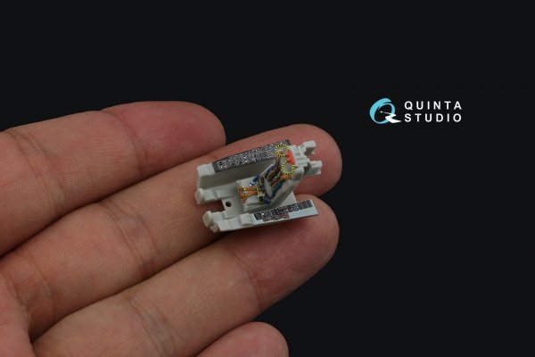 Quinta Studio QD72100 F-104G 3D-Printed &amp; coloured Interior on decal paper (Hasegawa) 1/72