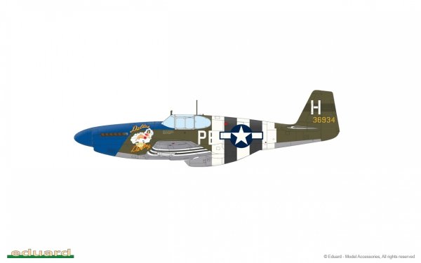 Eduard 11181 OVERLORD: D-DAY MUSTANGS / P-51B MUSTANG DUAL COMBO 1/48