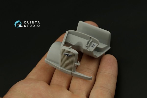 Quinta Studio QD48294 Opel Blitz family 3D-Printed &amp; coloured Interior on decal paper (Tamiya/Italeri) 1/48