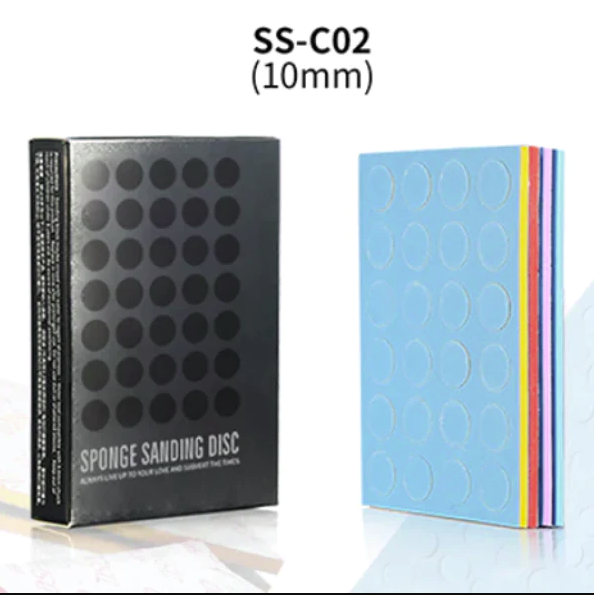 DSPIAE SS-C02-600 10mm Self Adhesive Sponge Sanding Disc #600 / Samoprzylepna gąbkowa tarcza szlifierska #600 10mm 