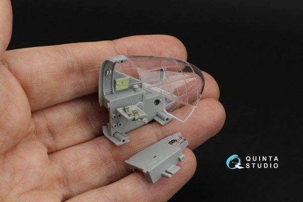 Quinta Studio QD48646 A-20C Havoc (DB-7B) 3D-Printed &amp; coloured Interior on decal paper (HK models) 1/48