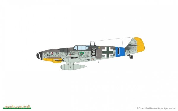 Eduard 84201 Bf 109G-6 Erla 1/48