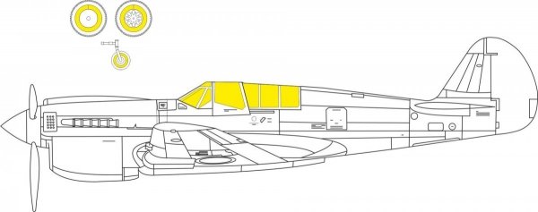 Eduard EX817 P-40N ACADEMY 1/48