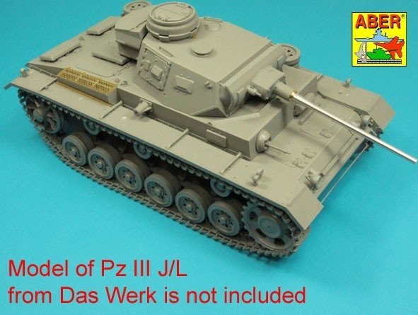 Aber 16L-22 German barrel 50mm KwK 39 L/60 forPz.Kpfw.IIIAusf.J (late), L, M 1/16