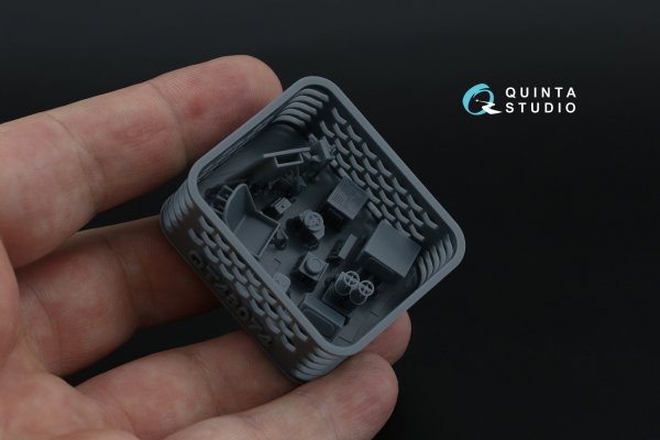 Quinta Studio QD+48556 Bristol Beaufighter TF.Mk.X 3D-Printed &amp; coloured Interior on decal paper (Tamiya) (with 3D-printed resin parts) 1/48