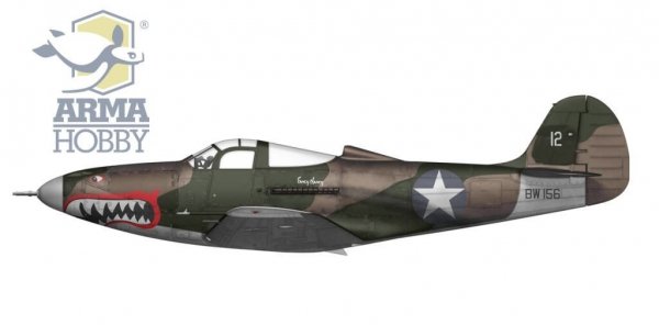 Arma Hobby 70049 Cactus Air Force F4F-4 Wildcat + P-400/P-39D Airacobra Deluxe Set 1/72