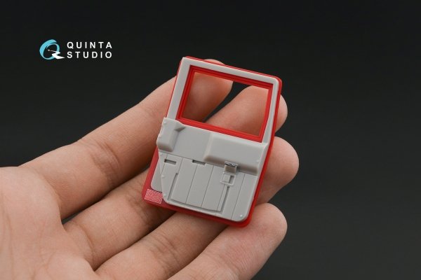 Quinta Studio QD24004 Hummer H1 3D-Printed &amp; coloured Interior on decal paper (MENG) 1/24
