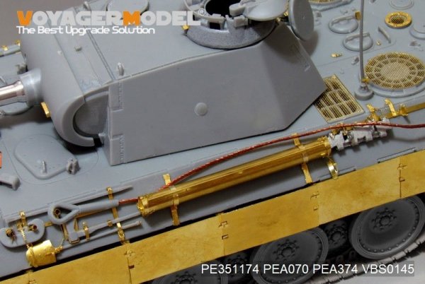 Voyager Model PE351174 WWII German Panther A early ver. Basic（For MENG TS-046）1/35