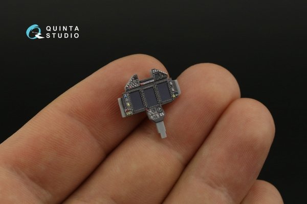 Quinta Studio QDS-48458 MiG-29K 3D-Printed coloured Interior on decal paper (HobbyBoss) (Small version) 1/48