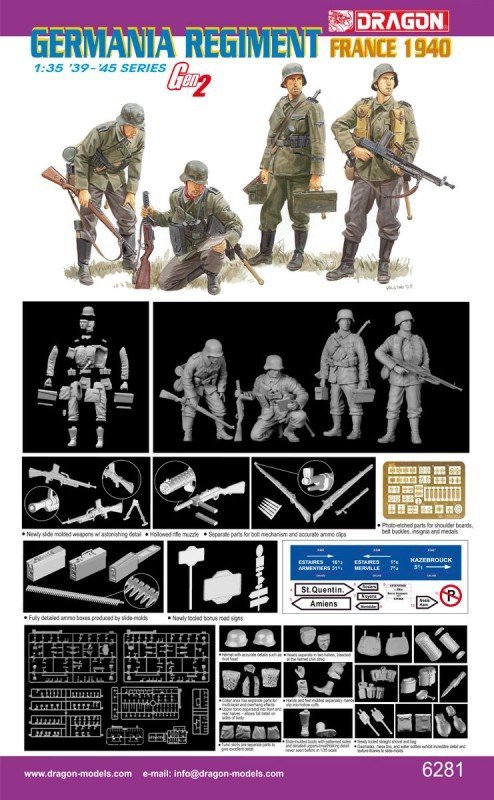 Dragon 6281 Germania Regiment (1:35)