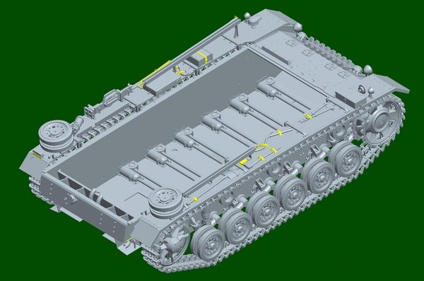 Trumpeter 00955 Pz.Bef.Wg.Fahrgestell Pz.Kpfw.III.Ausf.J 1/16