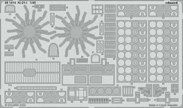 Eduard 491414 Ki-21-I ICM 1/48