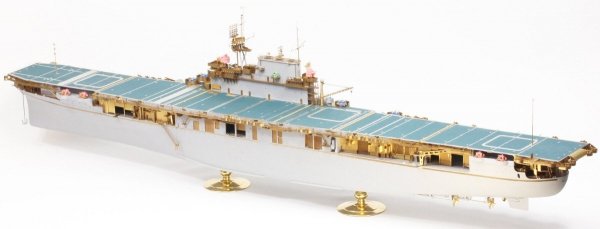 Pontos 27010fn 1/200 USS CV-6 Enterprise 1942 Detail Up Set (Teak Tone wooden deck) 1/200