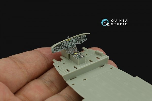 Quinta Studio QD72174 CH-47A 3D-Printed coloured Interior on decal paper (Trumpeter) 1/72