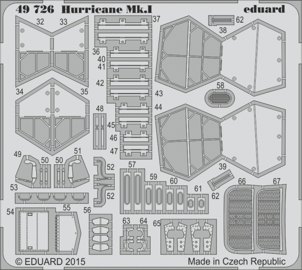 Eduard 49726 Hurricane Mk. I Airfix 1/48