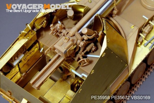 Voyager Model PE35958 WWII German self-propelled howitzer Wespe basic For TAMIYA 35200/35358 1/35