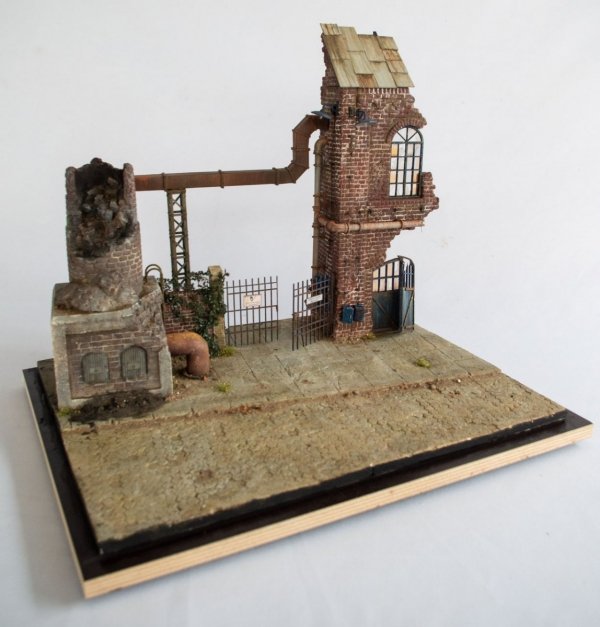 RT-Diorama 35304 Diorama-Base: &quot;Grudinin Mill Stalingrad&quot; 1/35