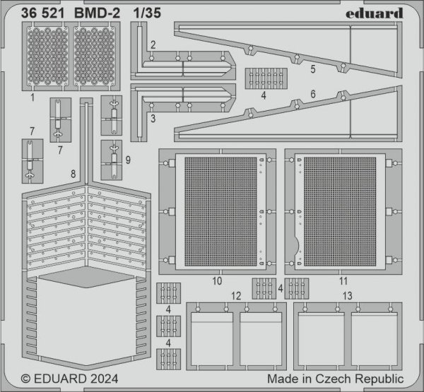 Eduard 36521 BMD-2 HOBBY BOSS 1/35