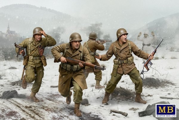 Master Box 35253 U.S. 101st Airborne Division. Bastogne, December 1944 1/35