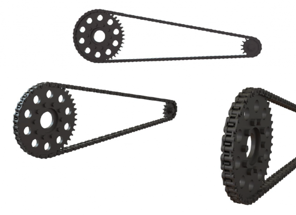 Falcon Scale Models FSM017 Yamaha YZF 500 - chain for Tamiya 14001 1/12
